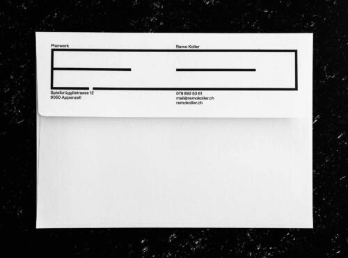 Remo Koller Briefumschlag